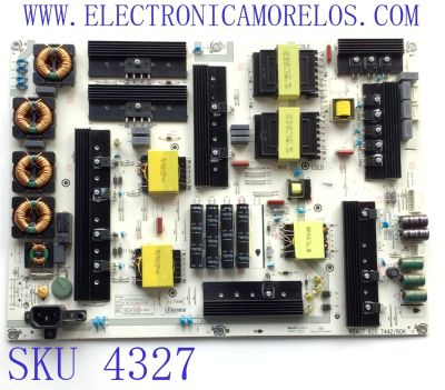 FUENTE DE PODER PARA TV HISENSE / NUMERO DE PARTE 214817 / RSAG7.820.7442/ROH / CQC16134139053 / DISPLAY V750DK1-QS3 REV.P2 / MODELO 75N5000UWG	